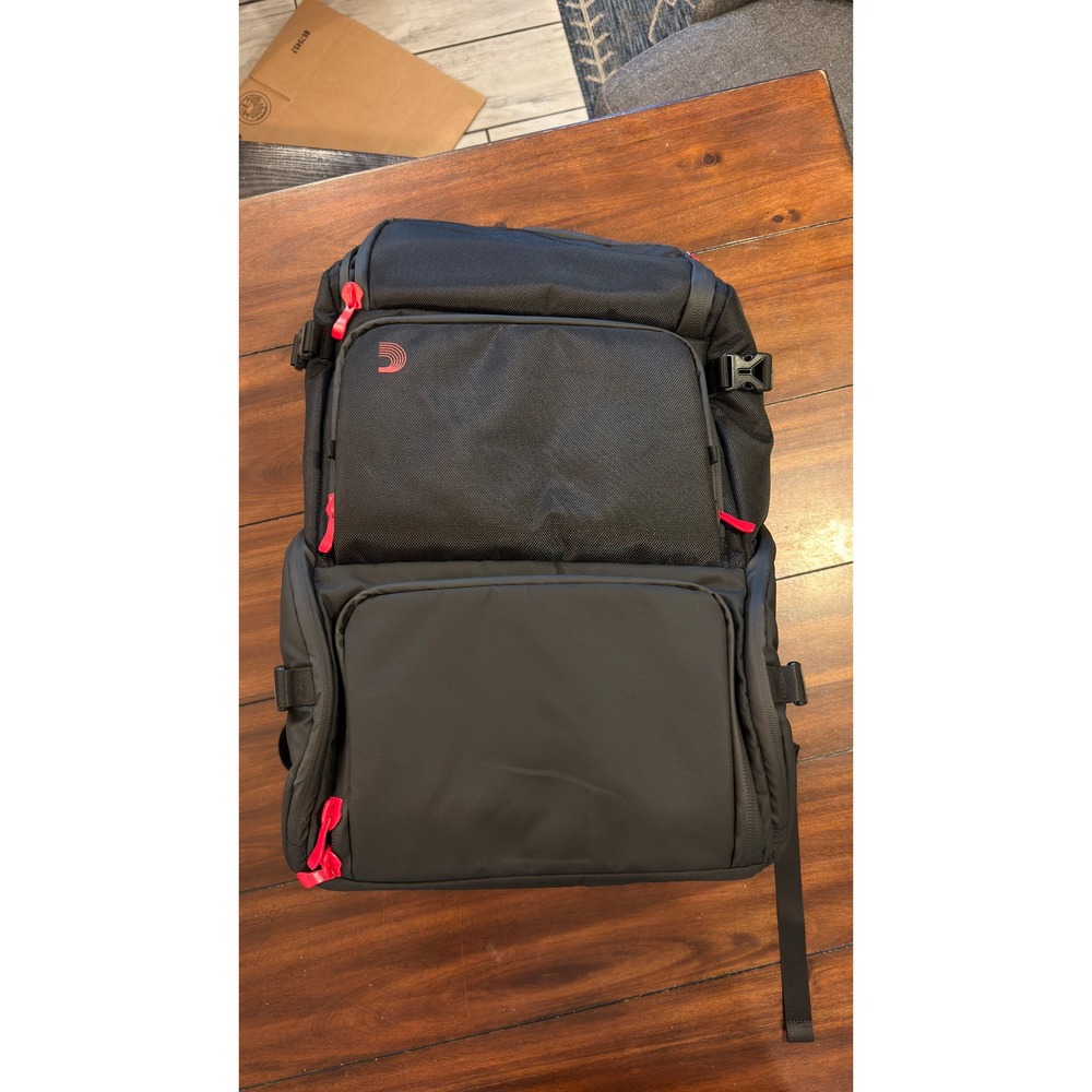 D'Addario Backline Gear Transport Pack Backpack Black PW-BLGTP-01